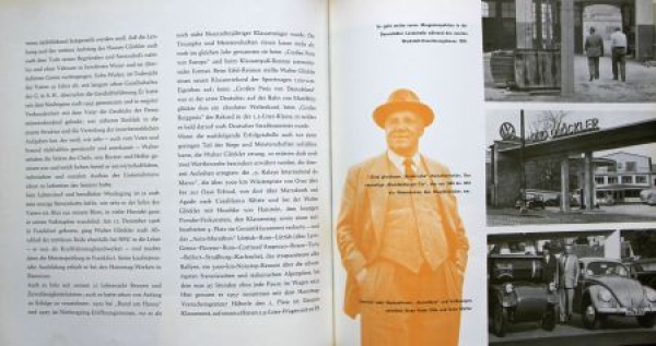 Gloeckler "Vierzig Jahre im Dienste der Motorisierung" Volkswagen-History 1959 (7104)